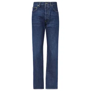 Maison Margiela Buttoned Straight Leg Jeans