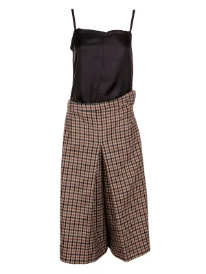 Maison Margiela Check Skirt Sleeveless Dress