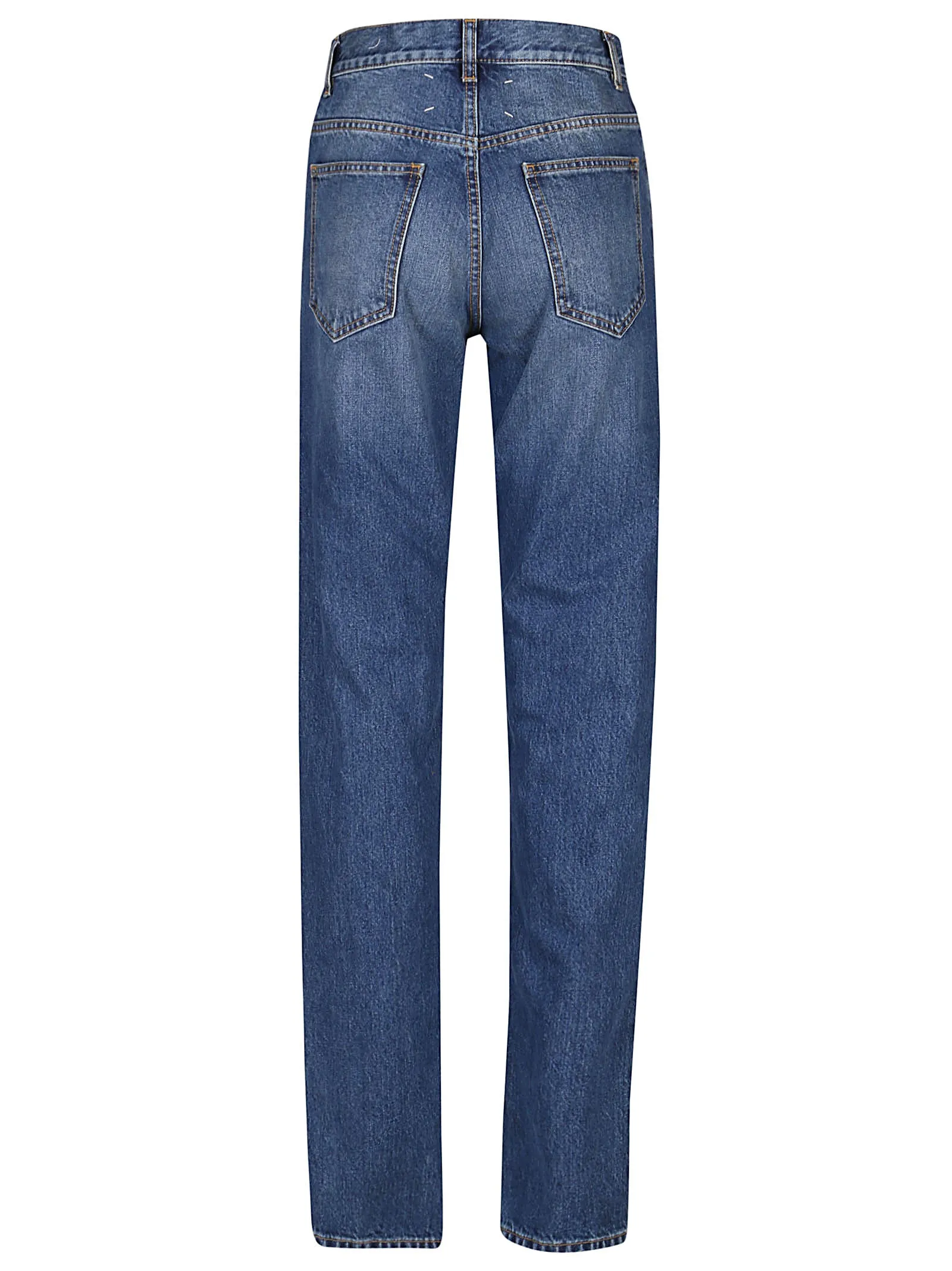Maison Margiela High Waisted Straight Leg Jeans