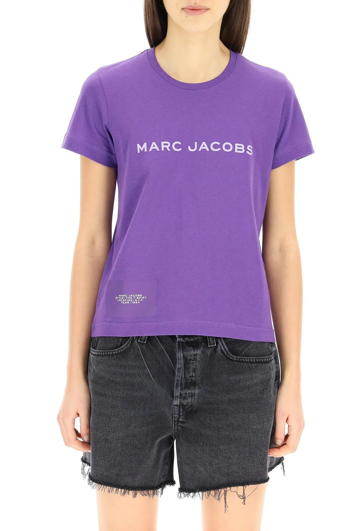 Marc Jacobs Logo Print Crewneck T-Shirt