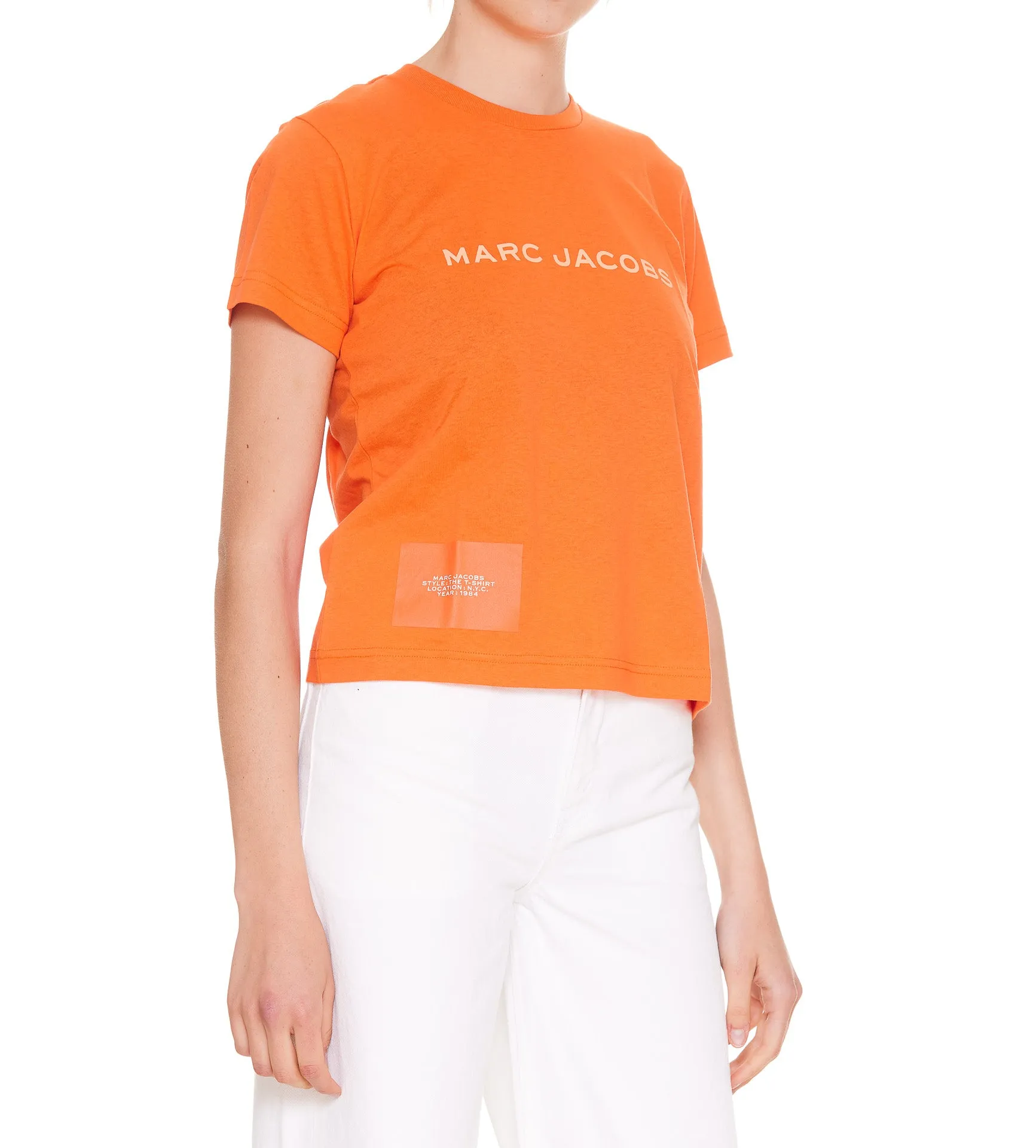 Marc Jacobs Logo Print Crewneck T-Shirt