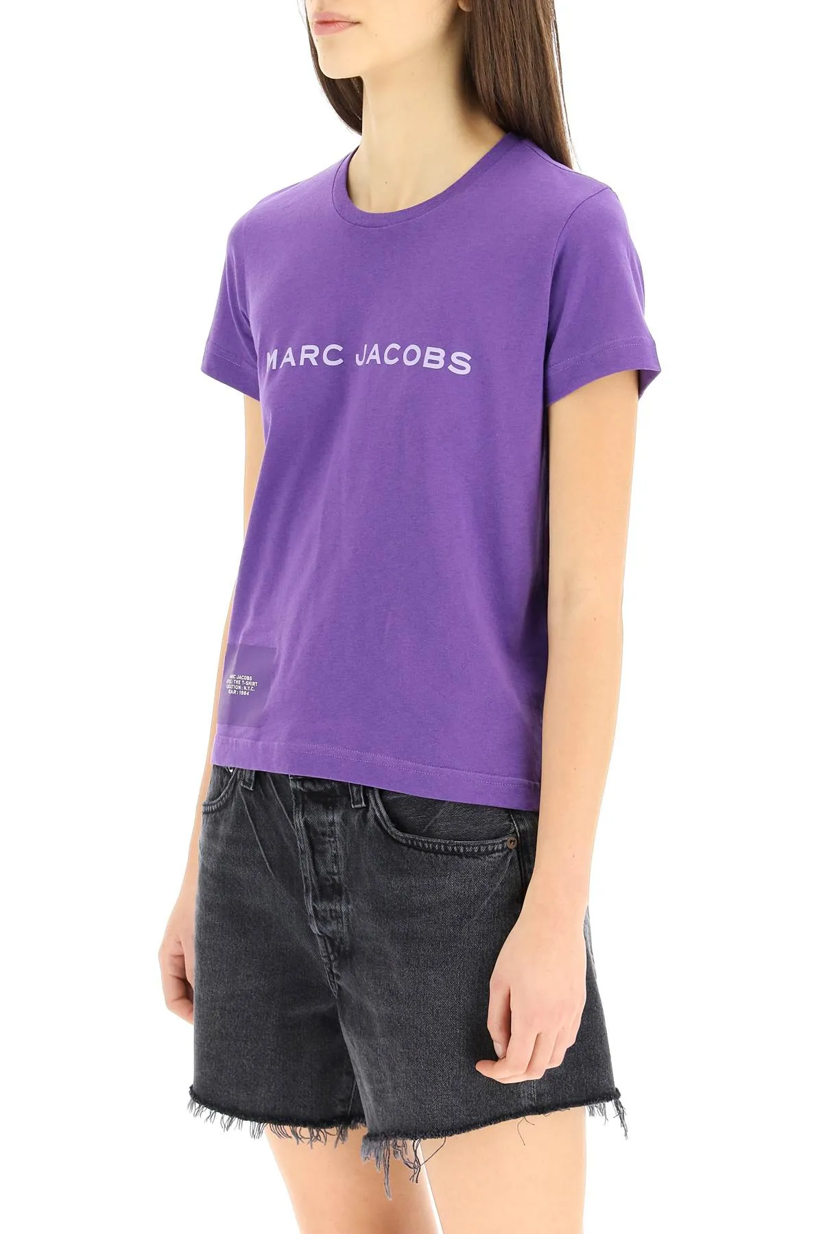 Marc Jacobs Logo Print Crewneck T-Shirt