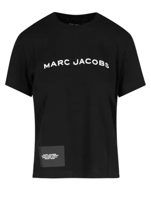 Marc Jacobs Logo-Print Crewneck T-Shirt