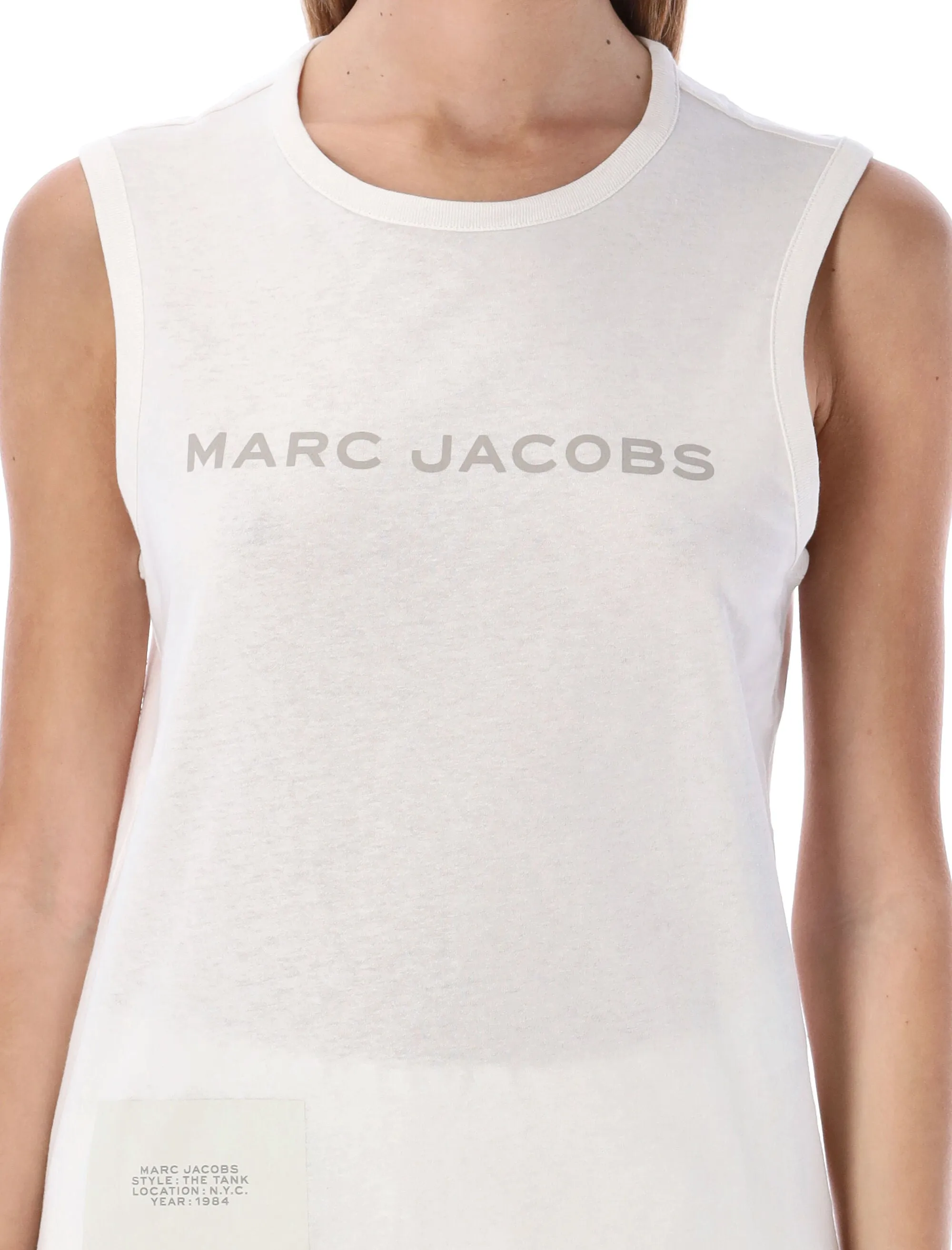 Marc Jacobs Screenprinted Logo Tank Top