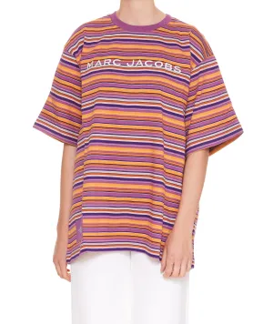 Marc Jacobs Striped Crewneck Short-Sleeved T-Shirt