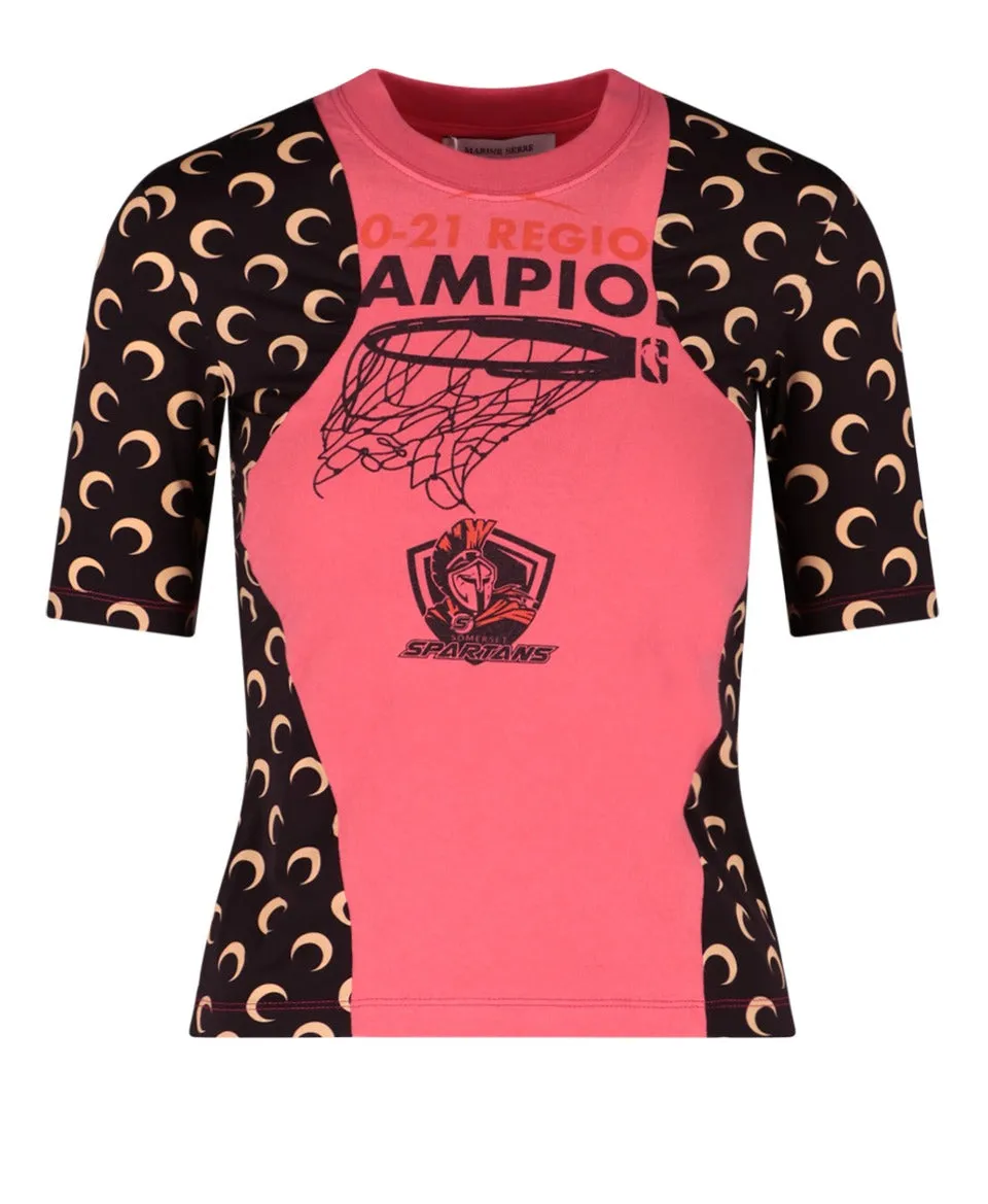 Marine Serre Moon Graphic Printed T-Shirt