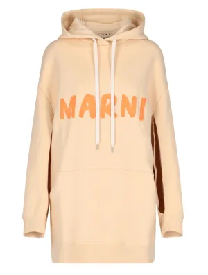 Marni Cut Out Long Sleeved Hoodie
