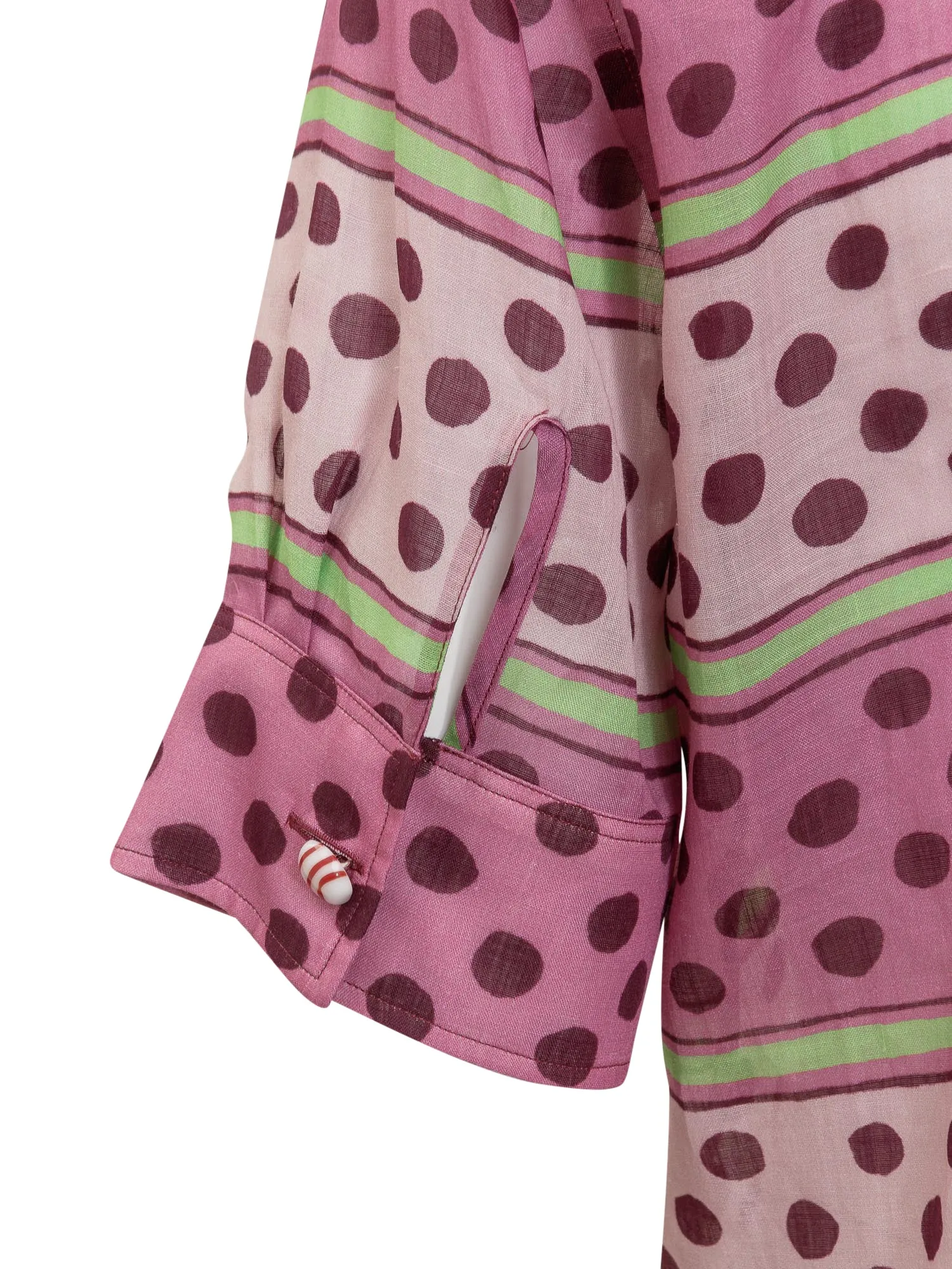 Marni Polka-Dot Printed Short-Sleeved Shirt