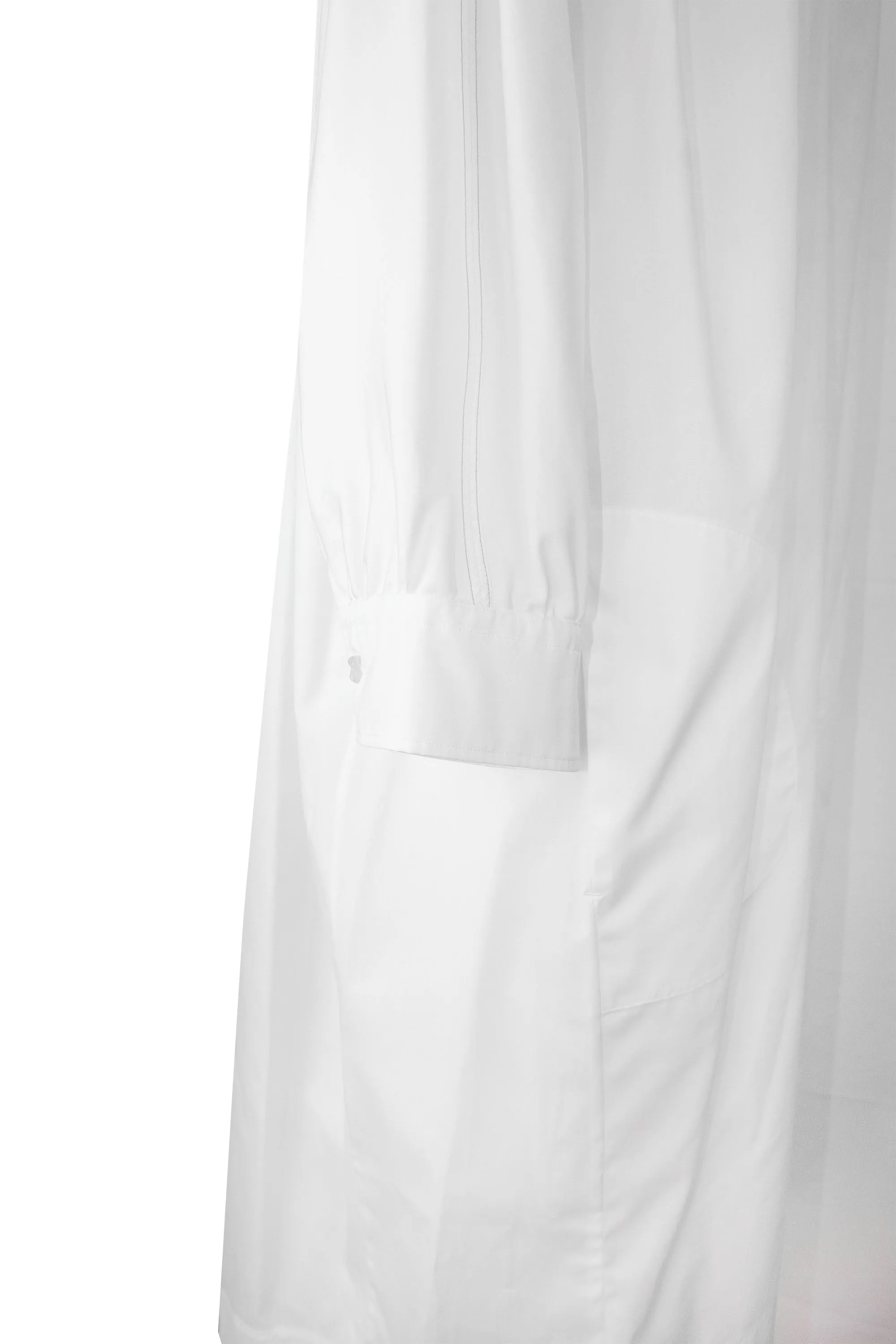Marni Split-Neck Midi Shirt Dress