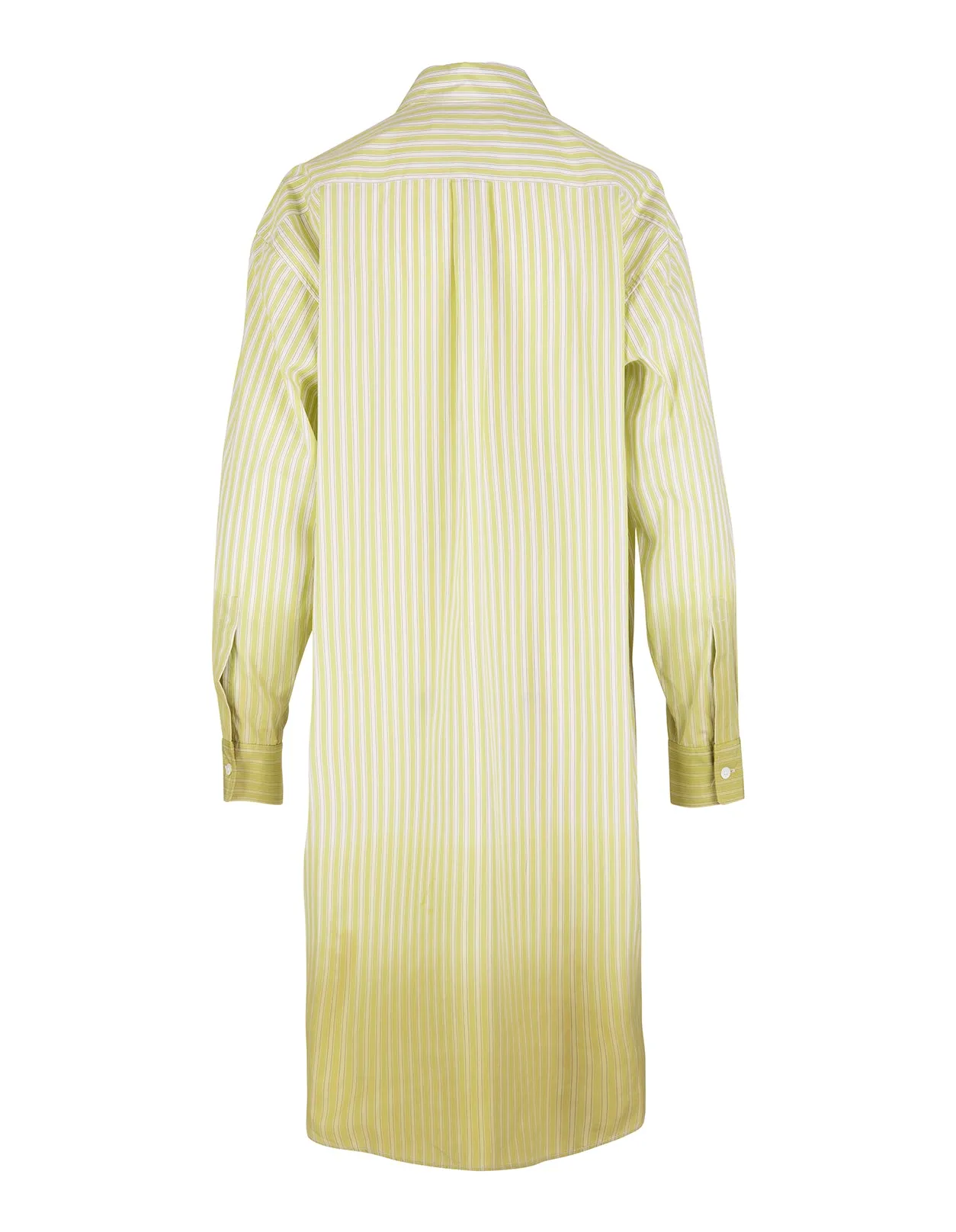 Marni Striped Long-Sleeved Shirt Dress