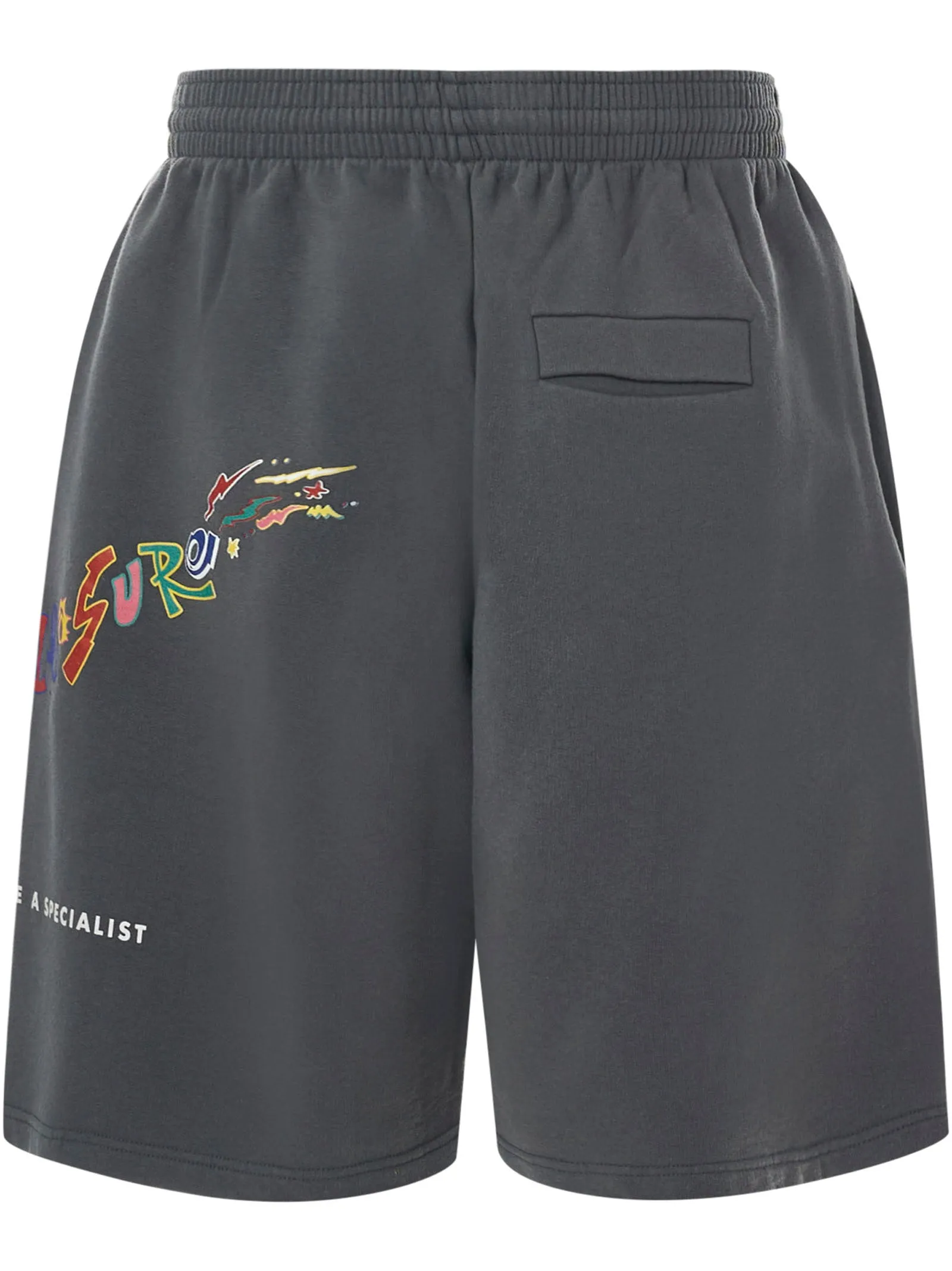 Martine Rose Graphic Print Elasticated Waist Shorts