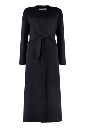 Max Mara Belted Long-Sleeved Coat