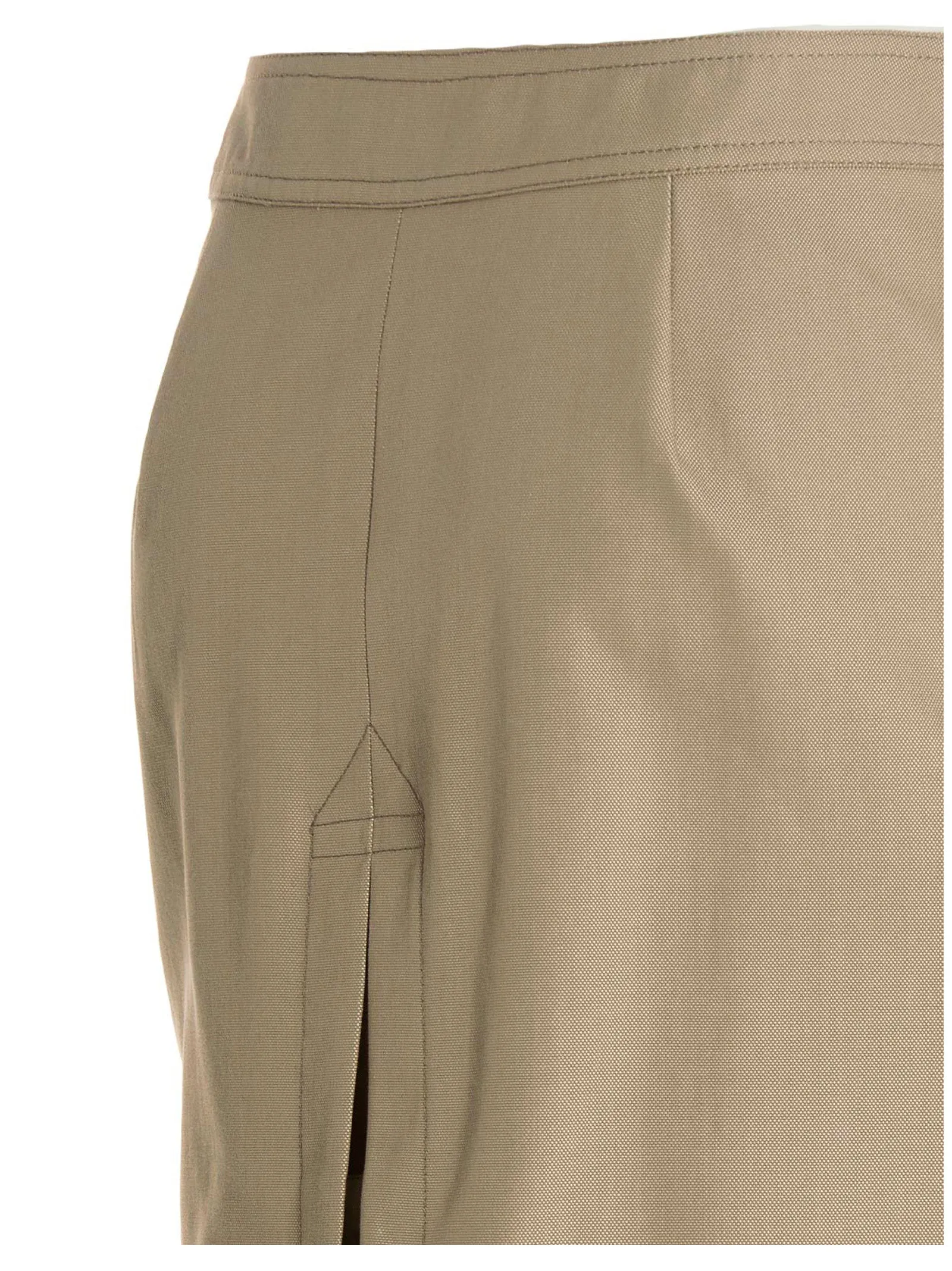 Max Mara Buttoned Wrap Mini Skirt