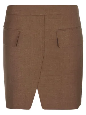 Max Mara High Waist Zipped Skirt