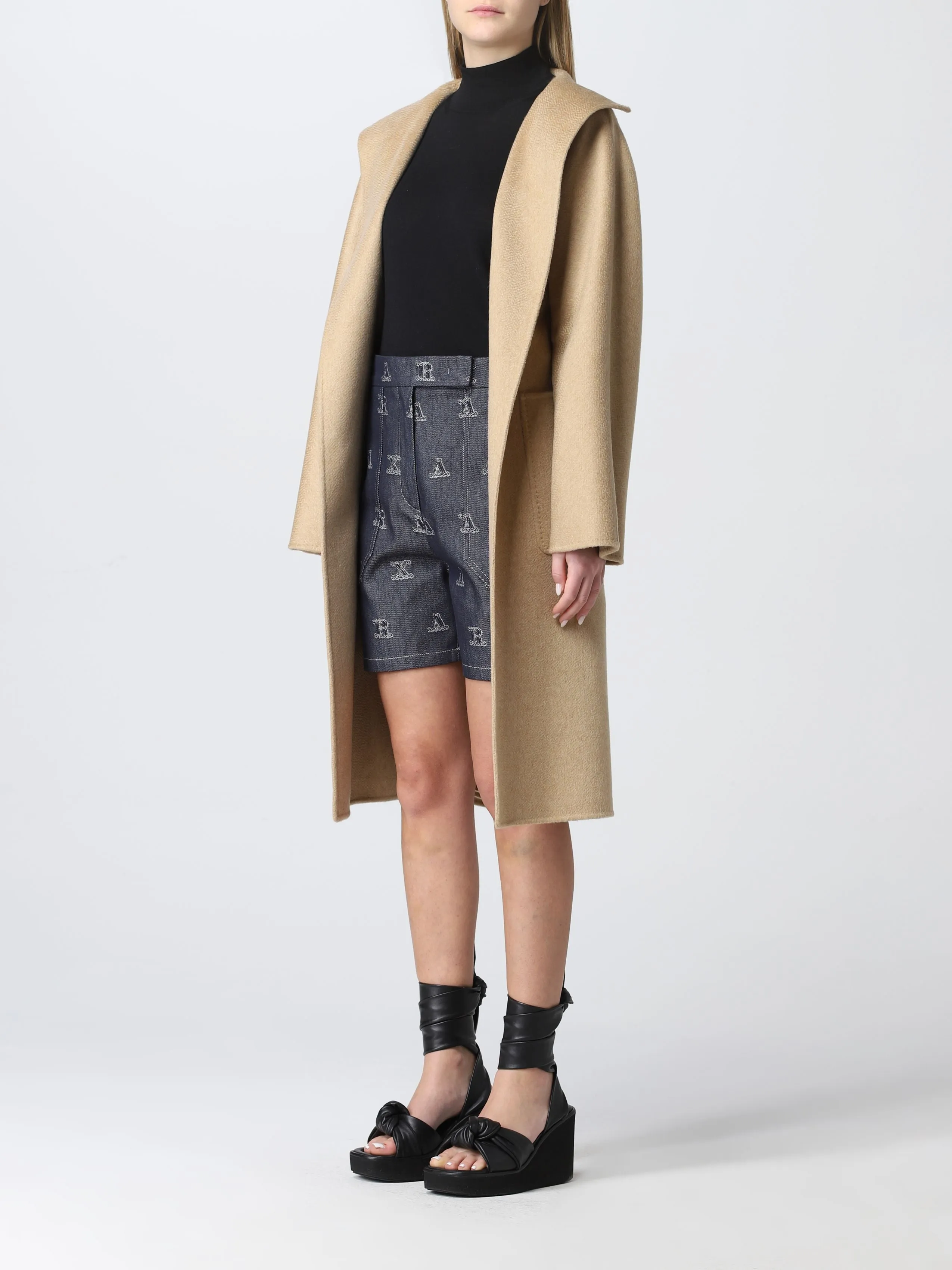 Max Mara Lilia Belted Wrap Coat