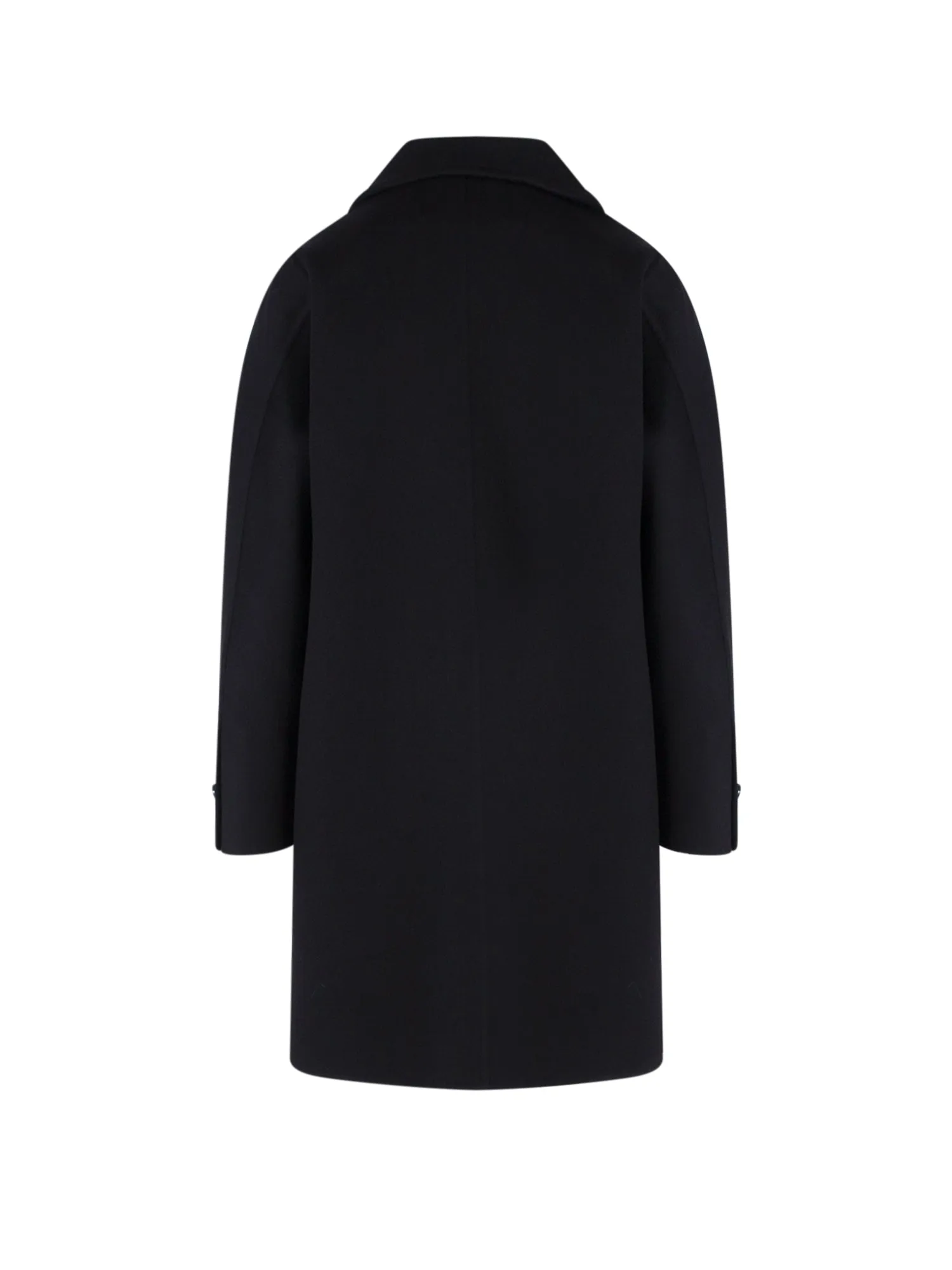 Max Mara Logo Patch Long-Sleeved Coat