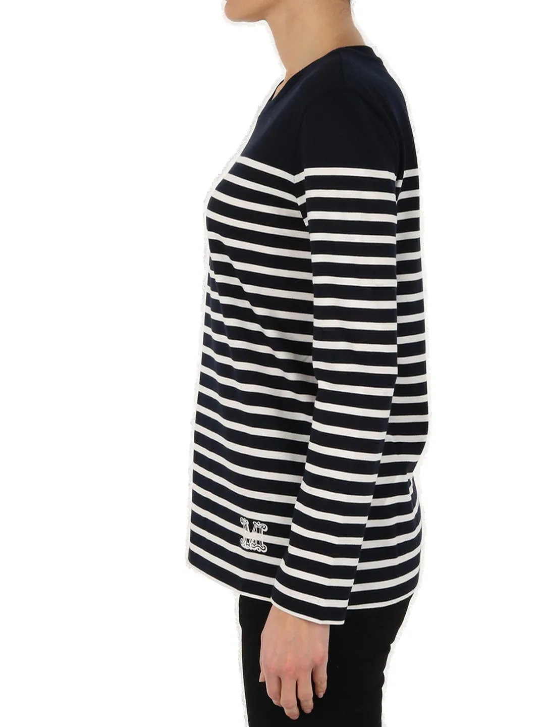 Max Mara Mintea Striped Long-Sleeve T-Shirt
