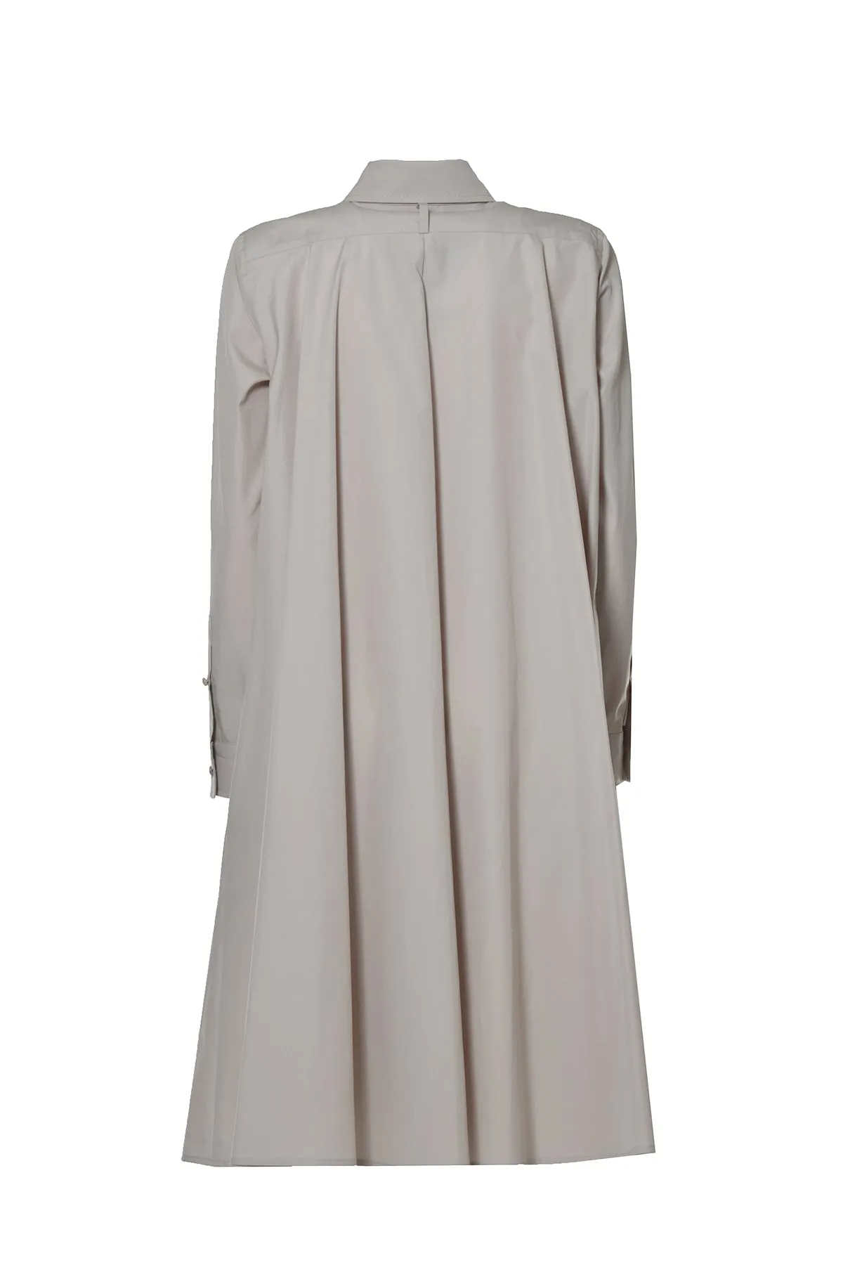 Max Mara Pleat Detailed Shirt Dress