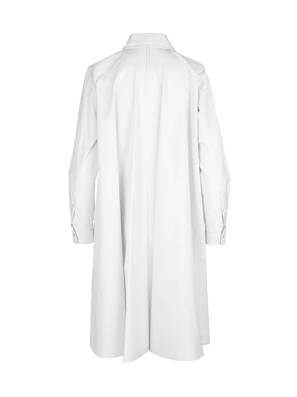 Max Mara Pleat Detailed Shirt Dress