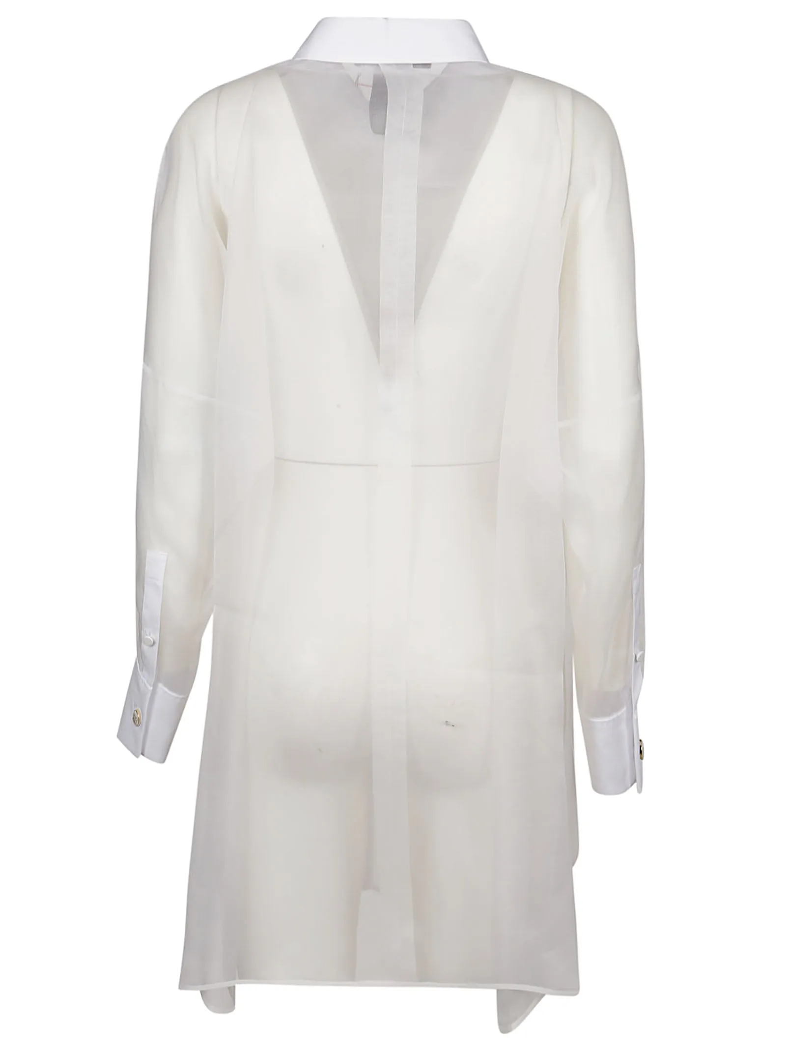 Max Mara Scire Embroidered Monogram Shirt