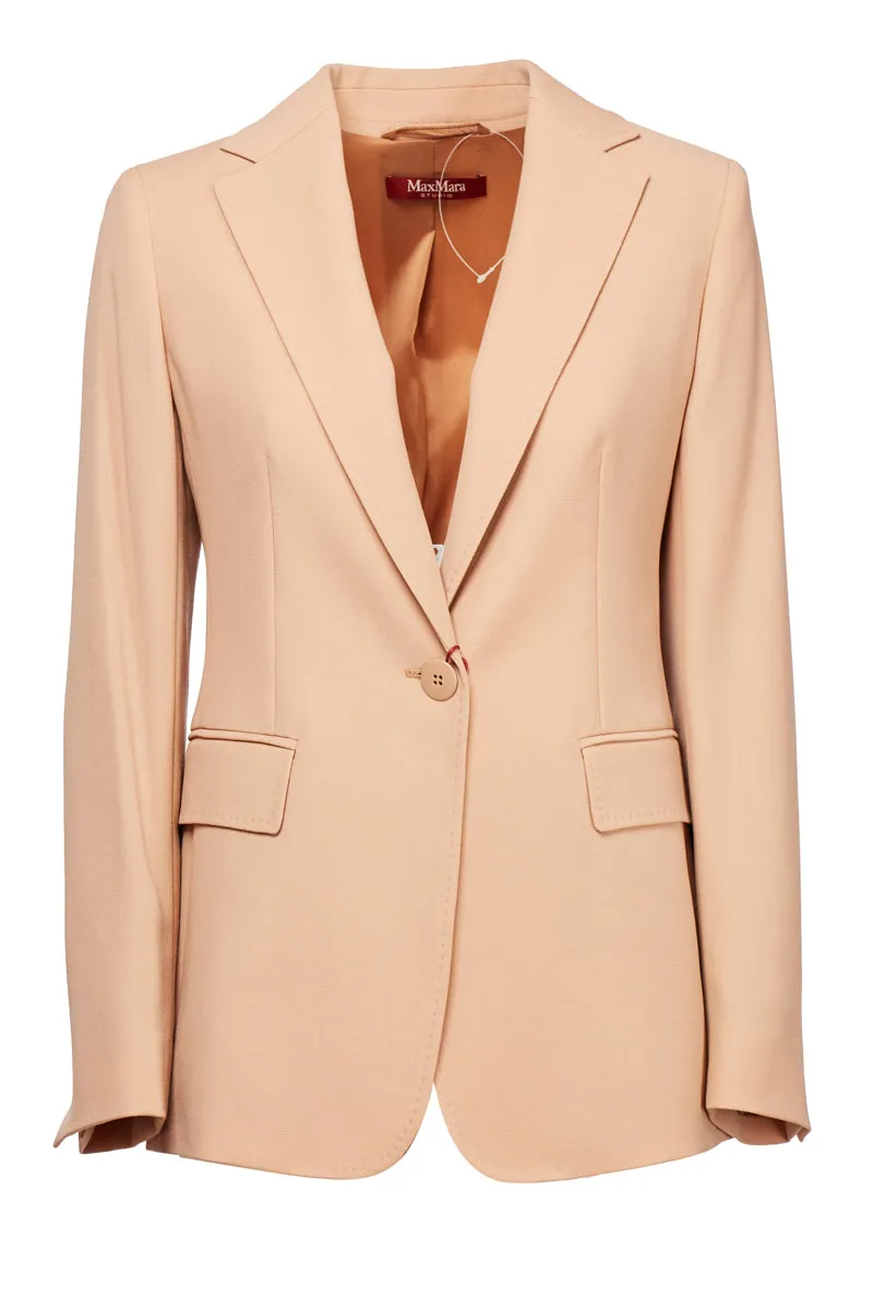 Max Mara Studio Classic Single-Breasted Jacket