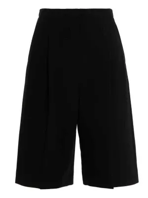 Max Mara Studio Tibet Cady Bermuda Shorts