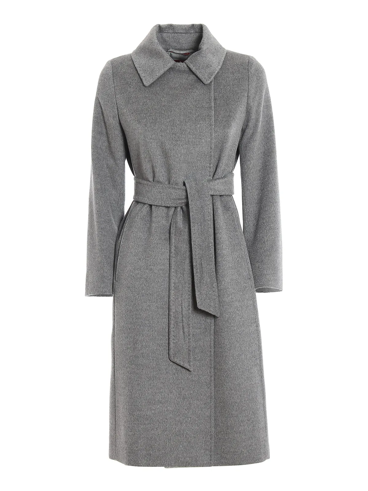 Max Mara Studio Tied Waist Mid Length Coat