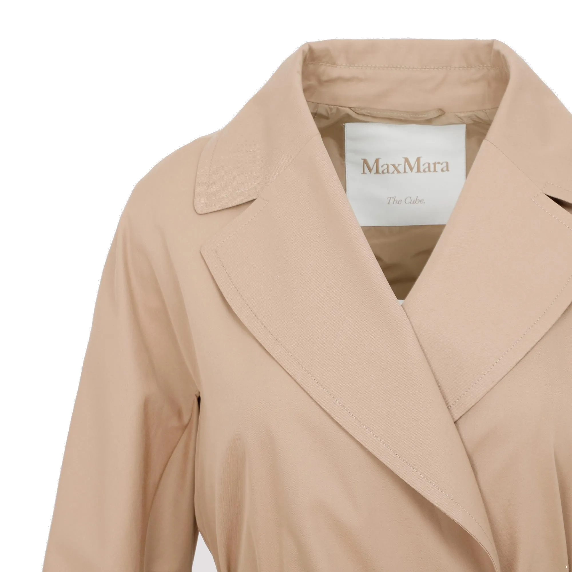 Max Mara The Cube Belted Trench Coat