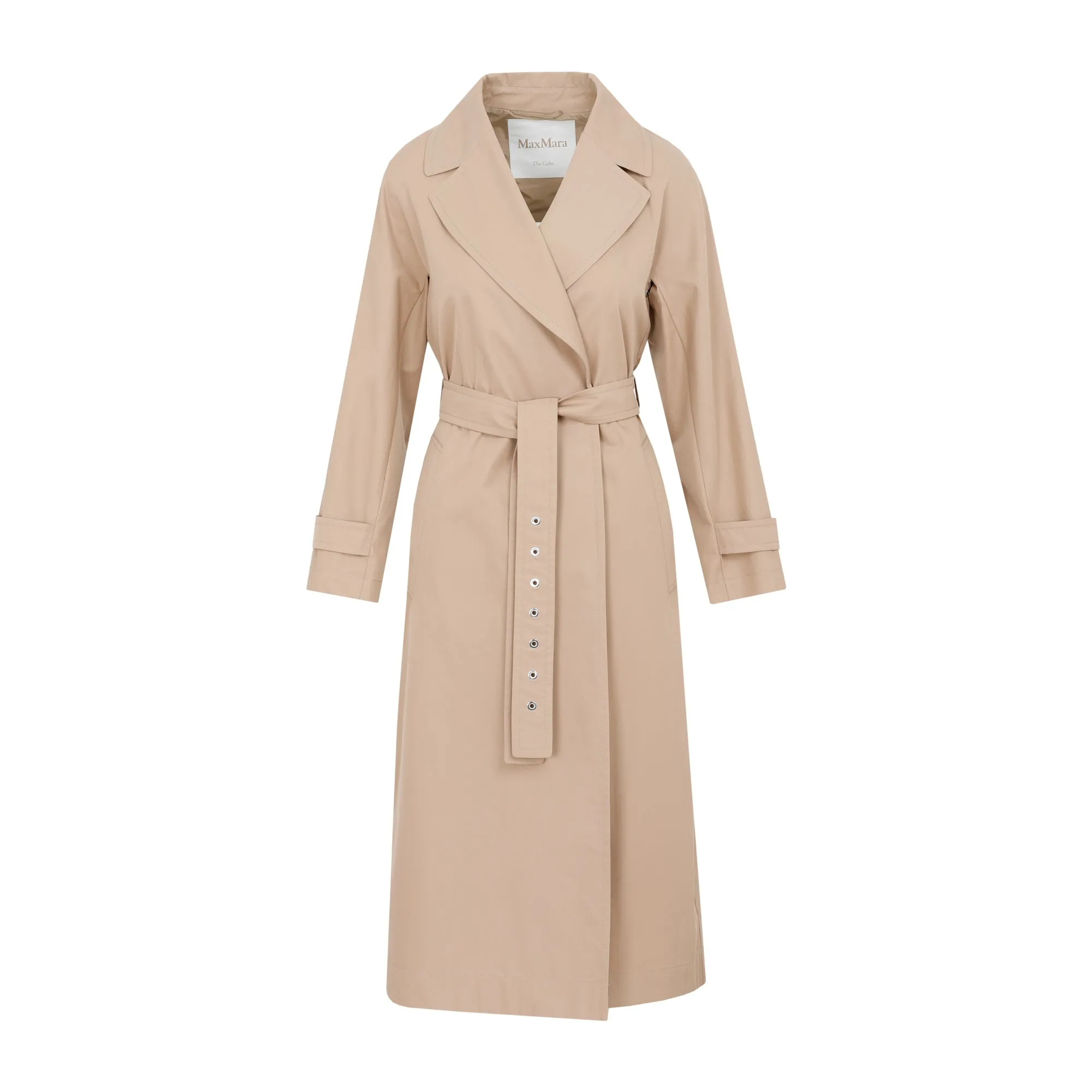Max Mara The Cube Belted Trench Coat