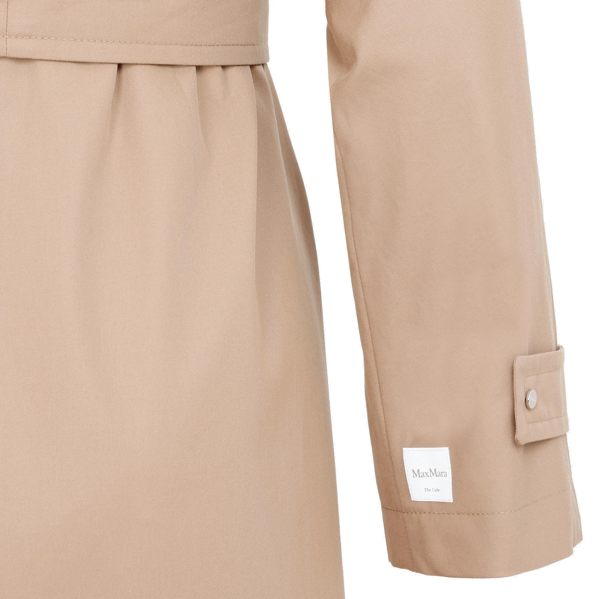 Max Mara The Cube Belted Trench Coat