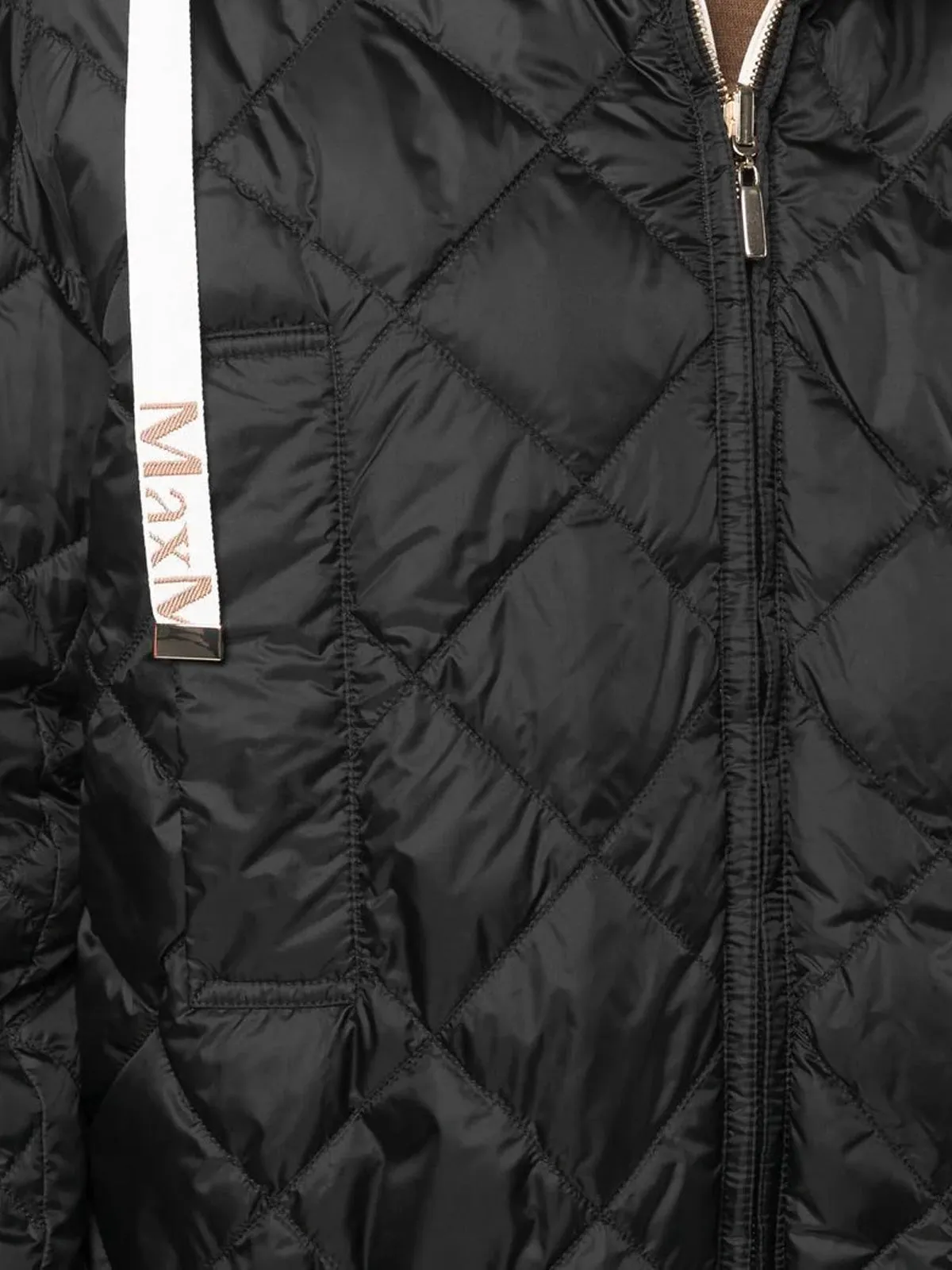 Max Mara The Cube Drawstring Hooded Coat