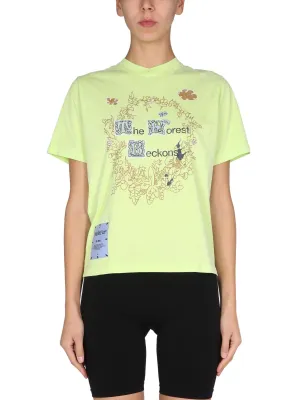 McQ Alexander McQueen Printed Crewneck T-Shirt
