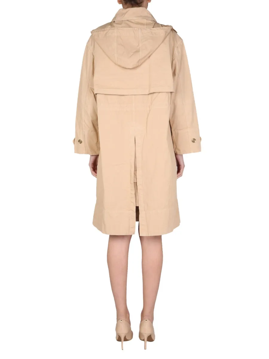 Michael Michael Kors Buttoned Long-Sleeved Coat
