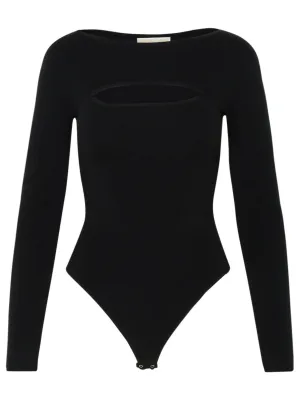 Michael Michael Kors Cut Out Long-Sleeved Top