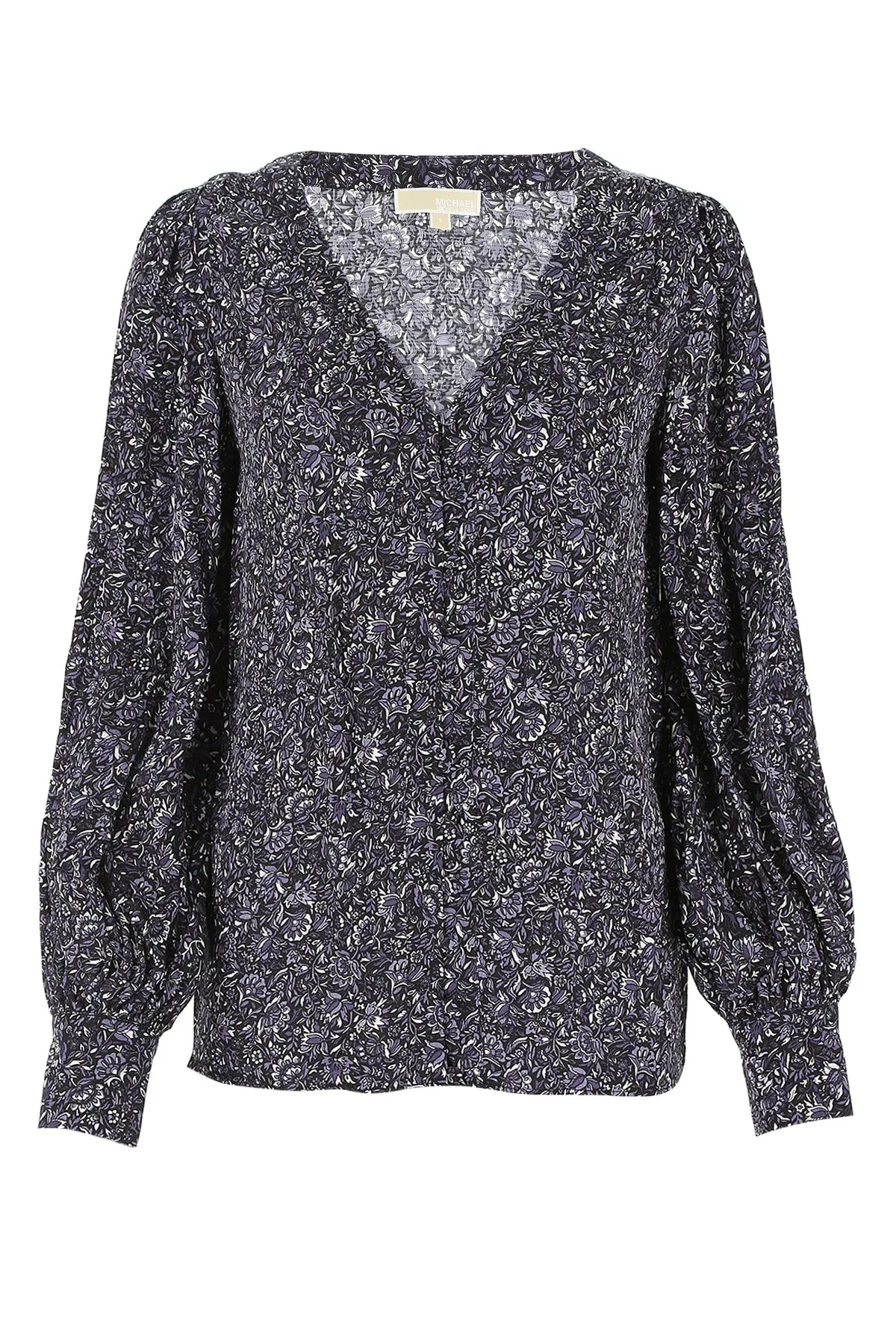 Michael Michael Kors Floral Hammered Top