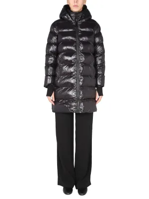 Michael Michael Kors High-Shine Straight Hem Coat