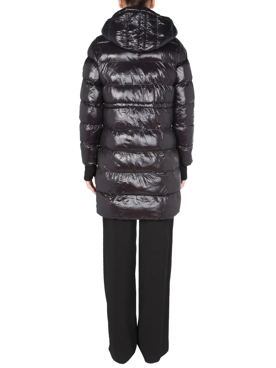 Michael Michael Kors High-Shine Straight Hem Coat