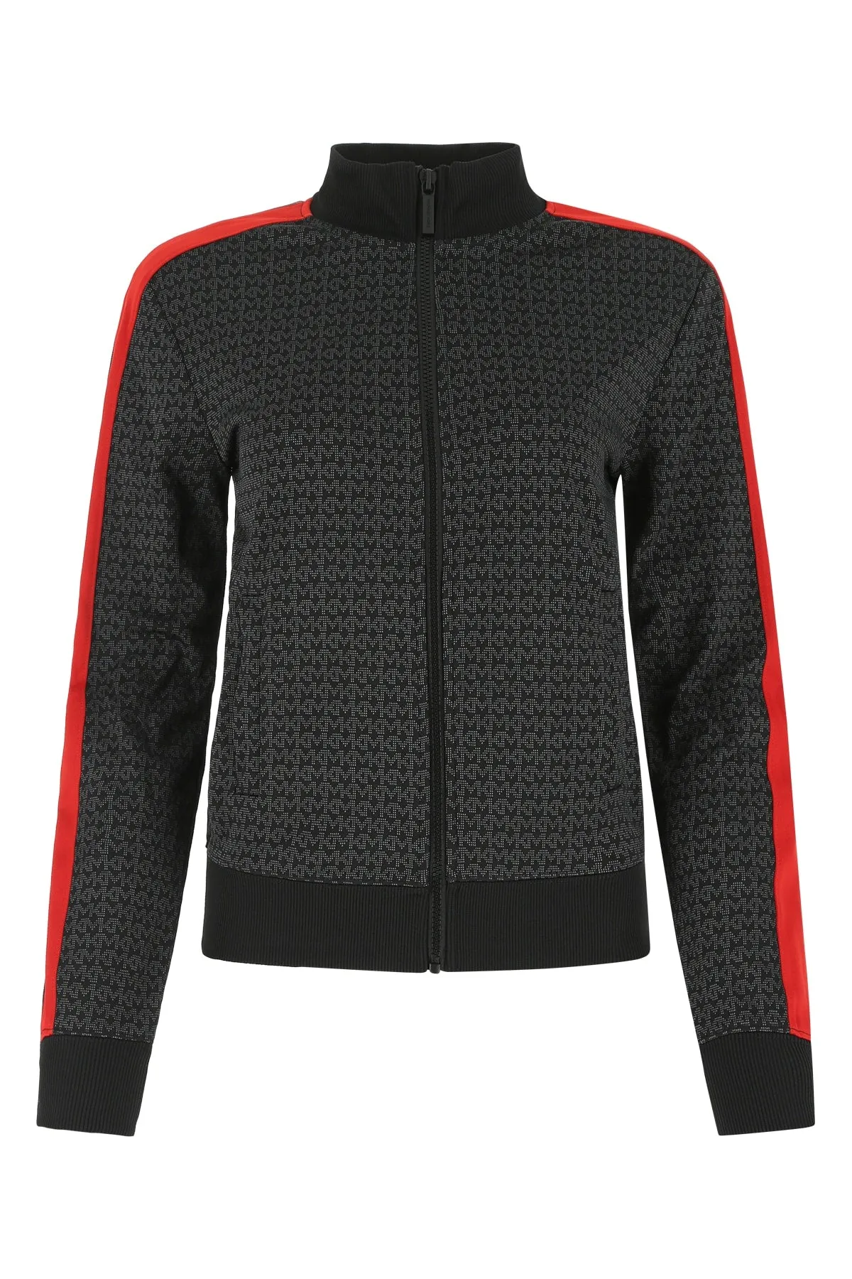 Michael Michael Kors Monogram Zip-Up Jacket