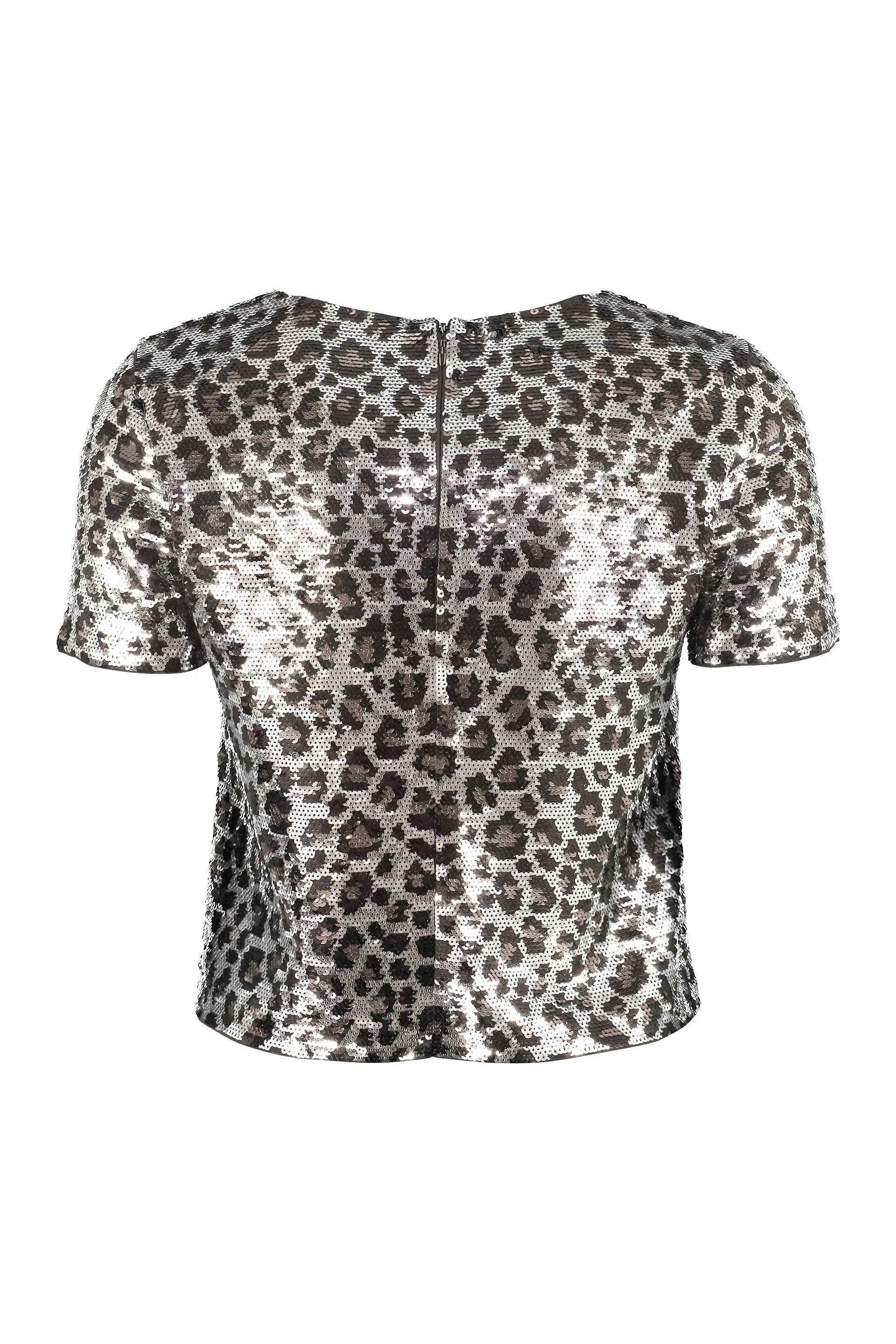 Michael Michael Kors Sequined Leopard Top