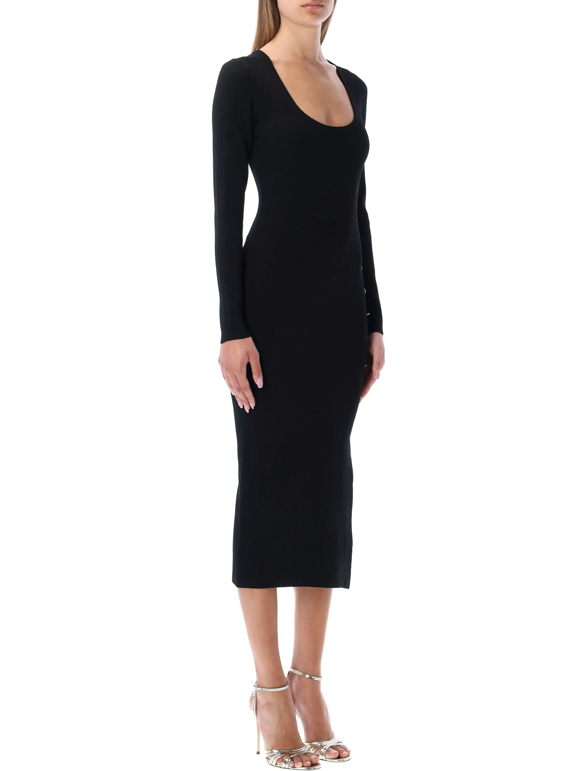 Michael Michael Kors Side Split Knit Dress