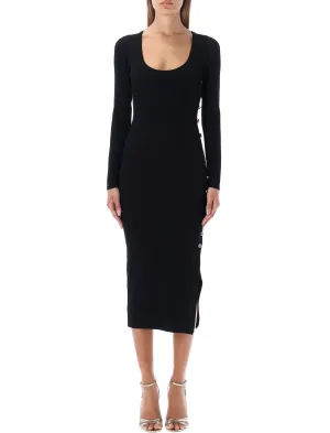 Michael Michael Kors Side Split Knit Dress
