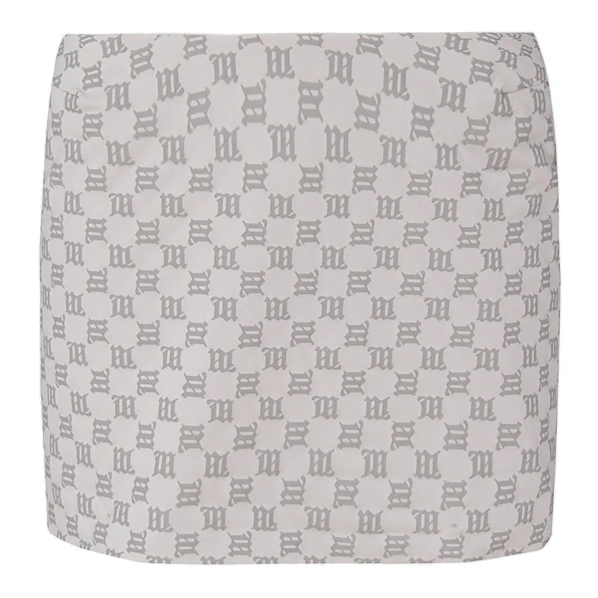 Misbhv Lara Monogram Reflective Mini Skirt