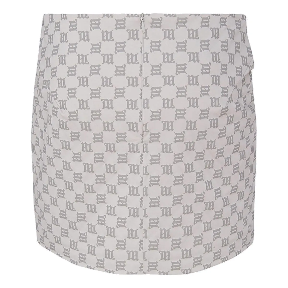 Misbhv Lara Monogram Reflective Mini Skirt