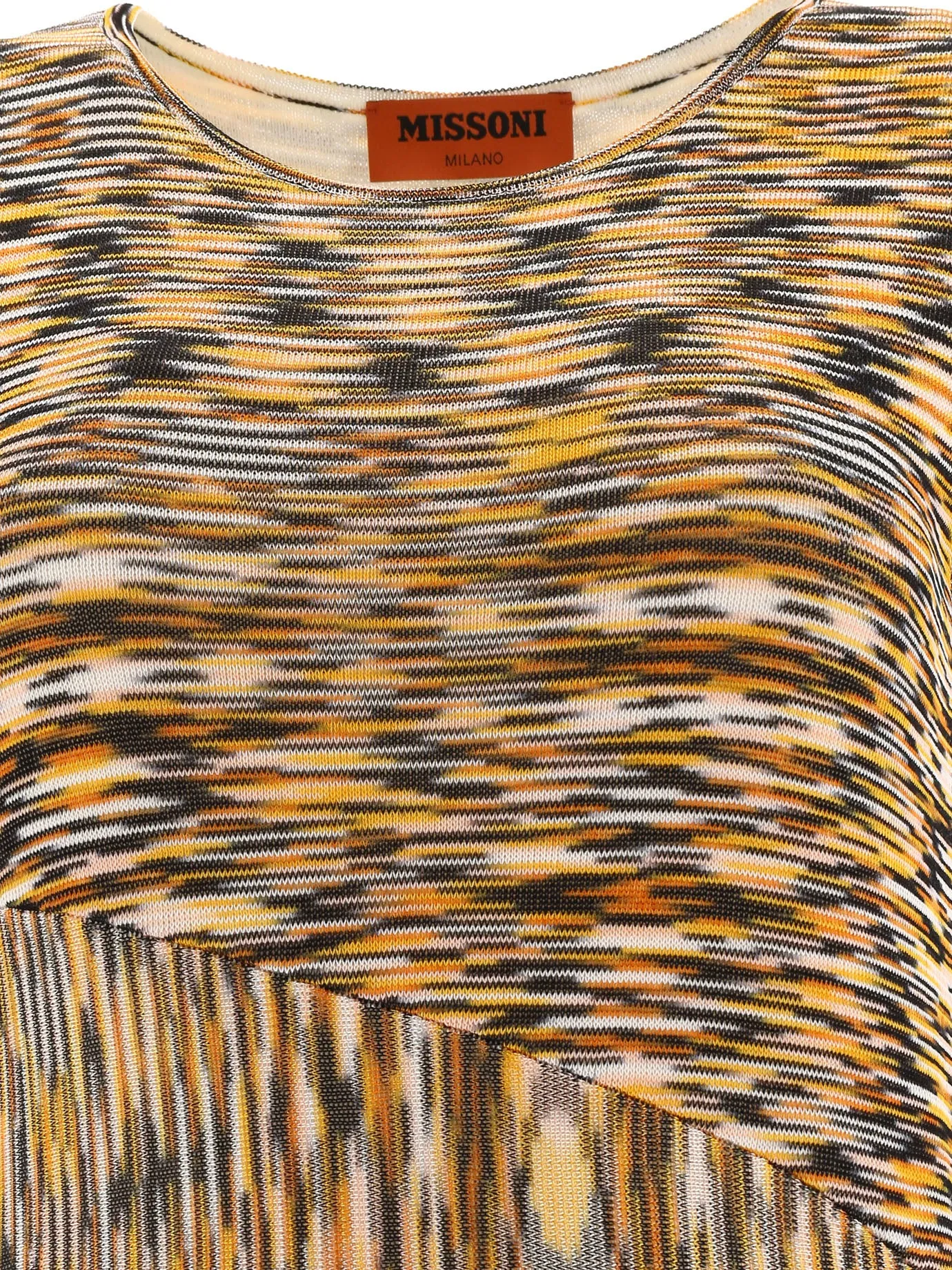 Missoni A-Line Knitted Midi Dress