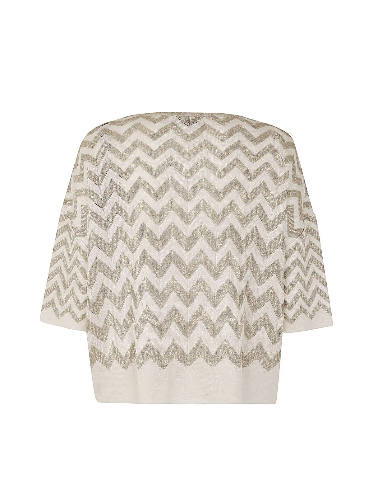 Missoni Zig-Zag Crewneck Knitted Top