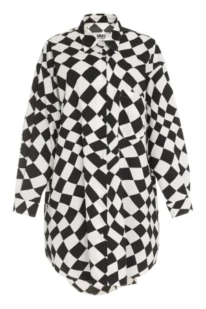 MM6 Maison Margiela Checked Shirt Dress