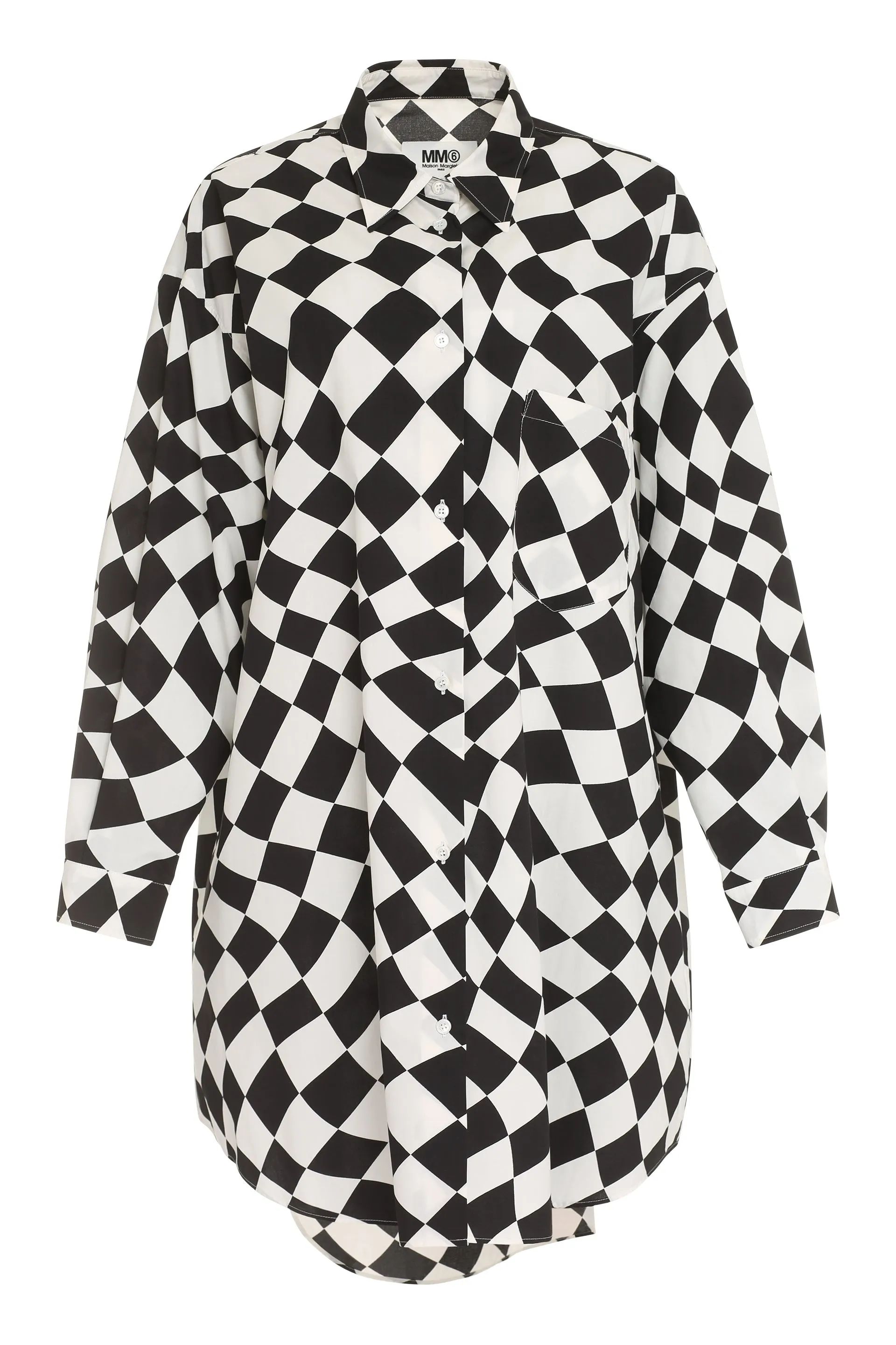 MM6 Maison Margiela Checked Shirt Dress