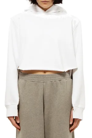 MM6 Maison Margiela Classic Cropped Hoodie