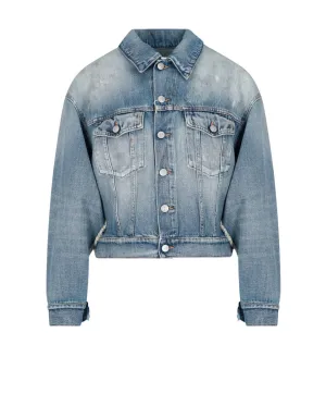 MM6 Maison Margiela Distressed Denim Jacket