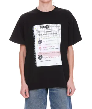 MM6 Maison Margiela Graphic Printed Crewneck T-Shirt